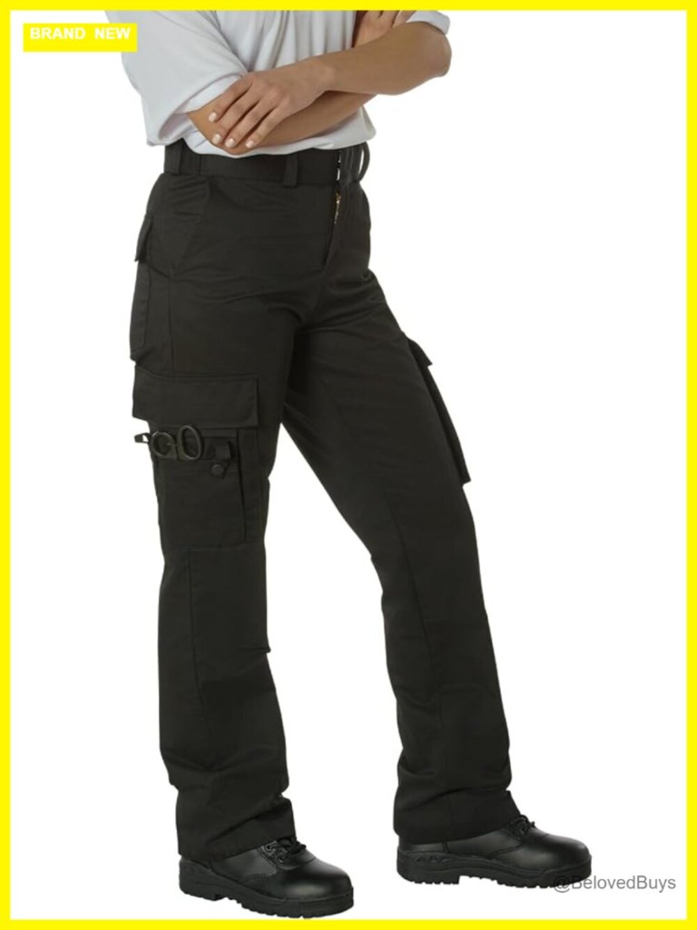 Women's EMT Cargo Pants - 9 Pocket EMS Work Pants Stretch Performance